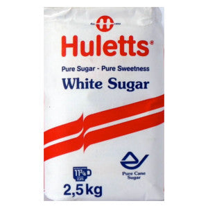 Huletts White Sugar Pack 2.5kg - BalmoralOnline - Groceries