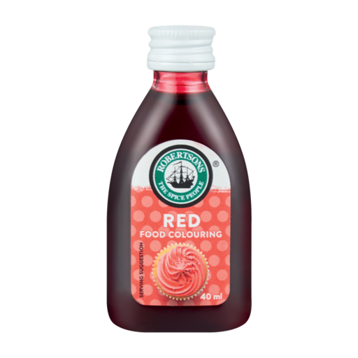 Robertsons Red Food Colouring 40Ml