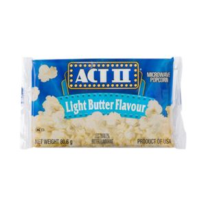 Act II Popcorn Lightly Buttered 85g