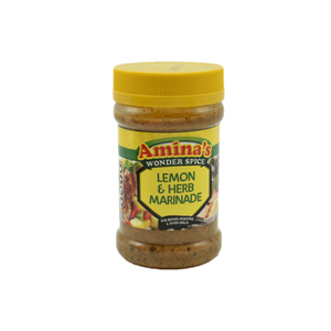 Amina's Lemon & Herb Marinade Tub 325G