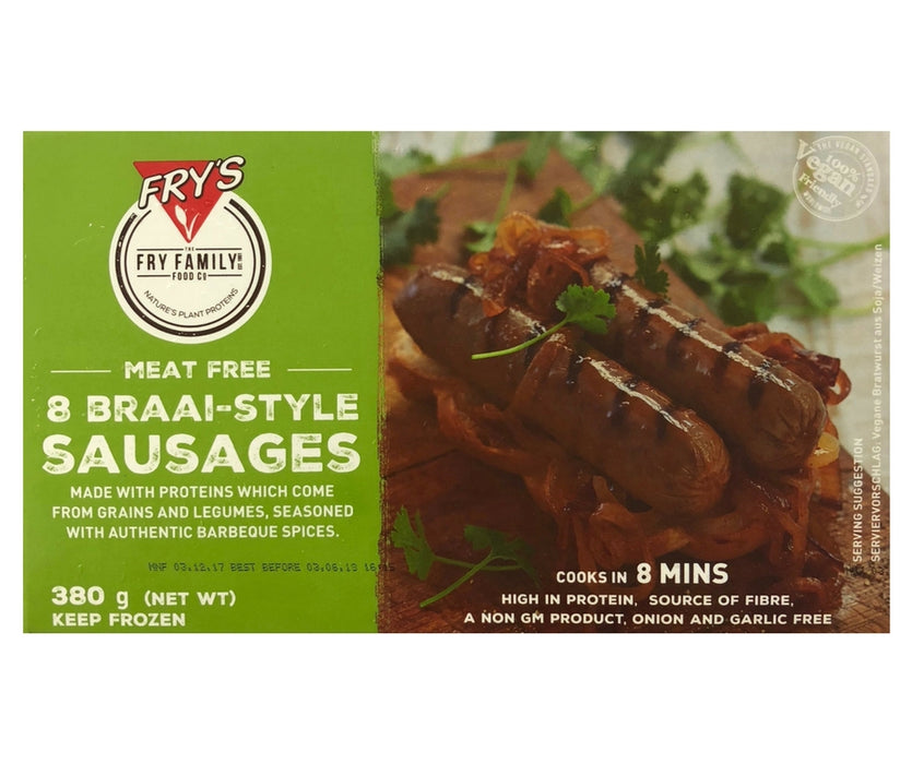 Fry'S Braai Sausage 380G