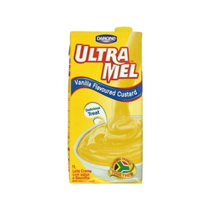 Danone Ultra Mel Vanilla Flavoured Custard Box 1L