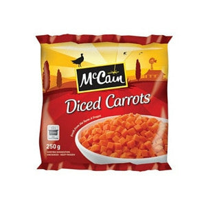 McCain Diced Carrot 250g - BalmoralOnline - Groceries