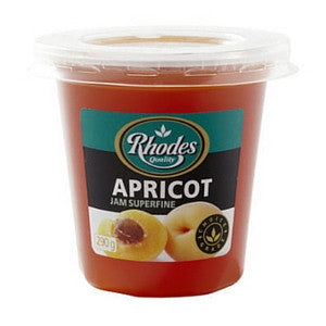 Rhodes Jam Cup Apricot 290g - BalmoralOnline - Groceries