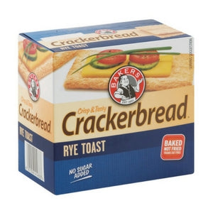 Bakers Crackerbread Rye 125G