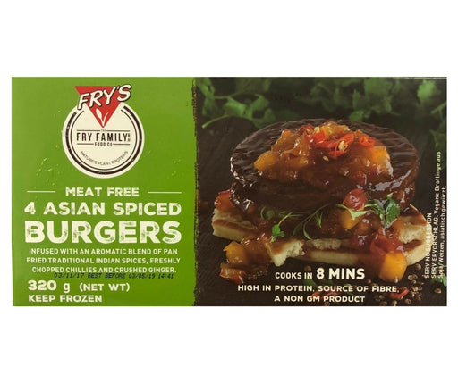 Fry'S Veg Spiced Burgers 320G