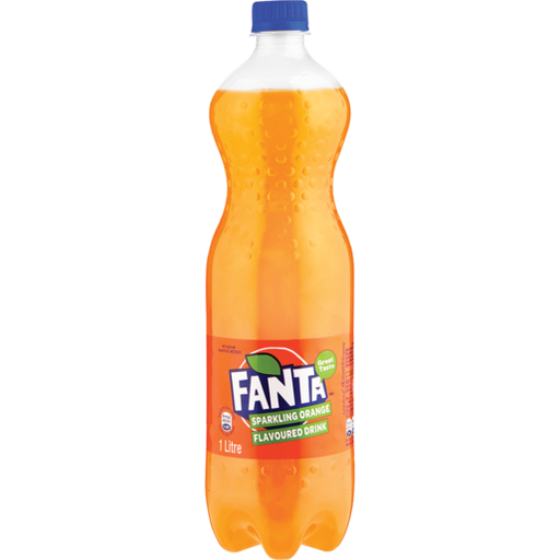 Fanta Orange Plastic Bottle 1L