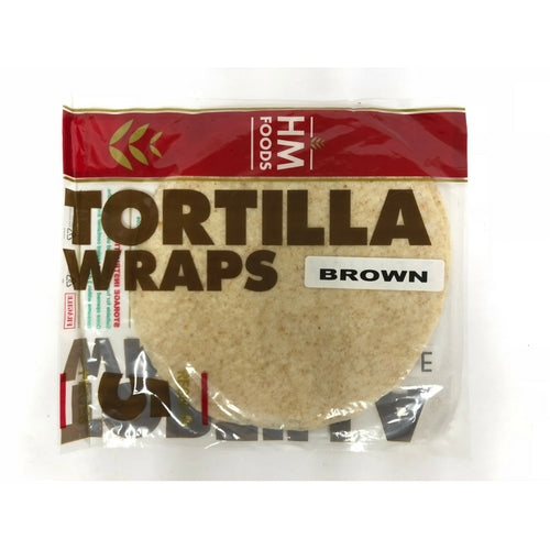 Hm Foods Tortilla Wraps Brown 5'S