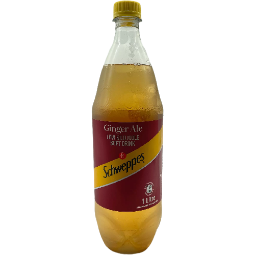 Schweppes Ginger Ale Plastic Bottle 1L