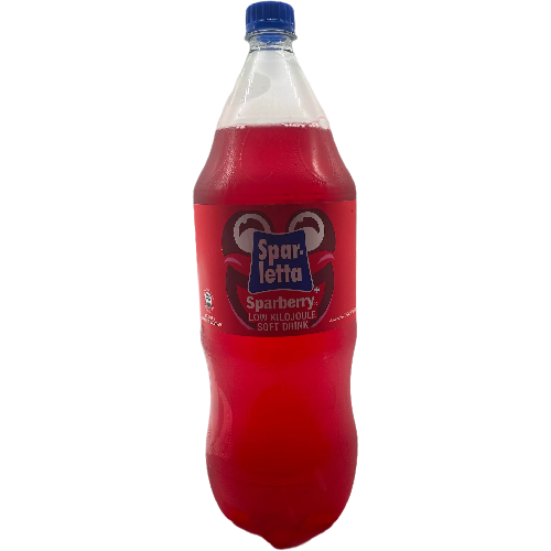 Sparletta Strawberry Plastic Bottle 2L