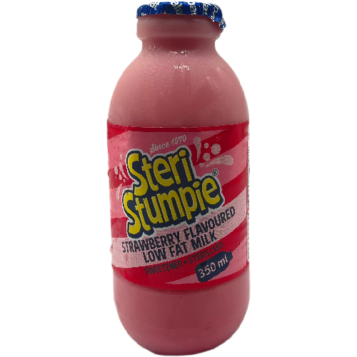 Steri Stumpie Strawberry Bottle 350Ml