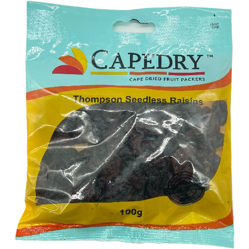 Capedry Thompson Seedless Raisins 100G