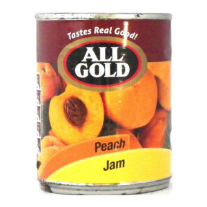 All Gold Peach Jam Tin 450g - BalmoralOnline - Groceries