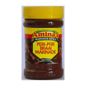 Amina's Peri-Peri Braai Marinade Tub 325g - BalmoralOnline - Groceries