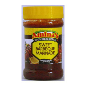 Amina's Sweet Barbeque Marinade Tub 325g - BalmoralOnline - Groceries