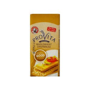 Bakers Provita Wholewheat Crispbread Packet 250g - BalmoralOnline - Groceries