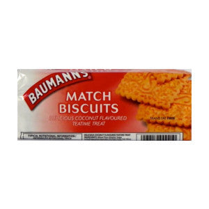 Baumann's Match Biscuits Pack 180g - BalmoralOnline - Groceries