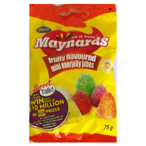 Beacon Maynards Fruity Flavoured Jubes Packet 75g - BalmoralOnline - Groceries