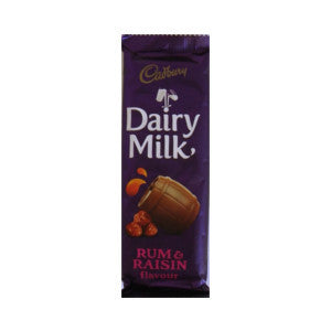 Cadbury Dairy Milk Rum & Raisin Flavour 80g - BalmoralOnline - Groceries