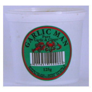 Garlic Man Paste Garlic & Ginger Tub 125g - BalmoralOnline - Groceries