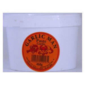 Garlic Man Paste Tub 450g - BalmoralOnline - Groceries