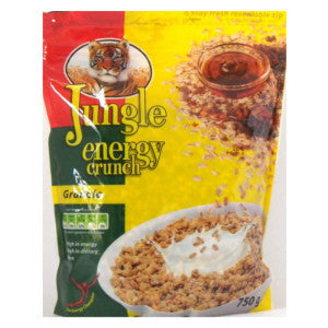 Jungle Energy Crunch Granola Packet 750g - BalmoralOnline - Groceries