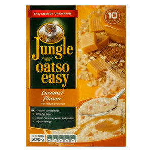 Jungle Oatso Easy Caramel Flavour Box 500g - BalmoralOnline - Groceries