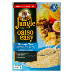 Jungle Oatso Easy Variety Pack Flavour Box 500g - BalmoralOnline - Groceries