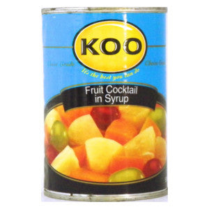 Koo Fruit Cocktail In Syrup 410g Can - BalmoralOnline - Groceries