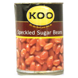 Koo Speckled Sugar Beans 410g Can - BalmoralOnline - Groceries