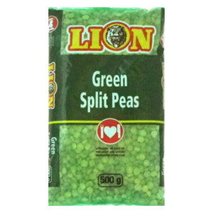 Lion Green Split Peas 500g - BalmoralOnline - Groceries