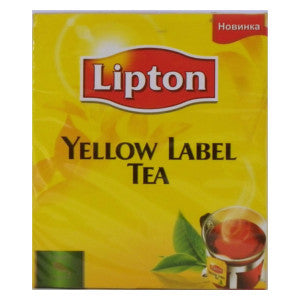 Lipton Yellow Label Tea Box 200g - BalmoralOnline - Groceries