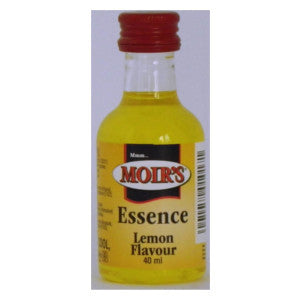 Moir's Essence Lemon Flavour 40 Ml - BalmoralOnline - Groceries