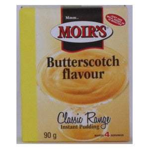 Moir's Instant Pudding Butterscotch Flavour Box 90g - BalmoralOnline - Groceries