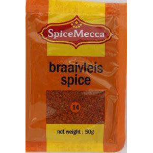 Spice Mecca Braaivleis Spice 50g (14) - BalmoralOnline - Groceries