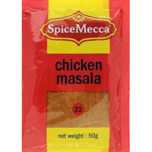 Spice Mecca Chicken Masala 50g (22) - BalmoralOnline - Groceries