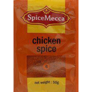 Spice Mecca Chicken Spice 50g (6) - BalmoralOnline - Groceries