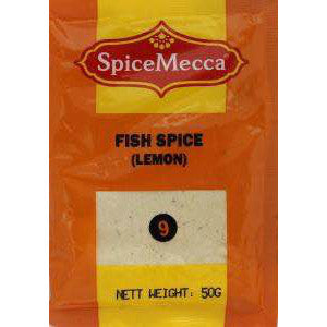 Spice Mecca Lemon Fish 50g (9) - BalmoralOnline - Groceries