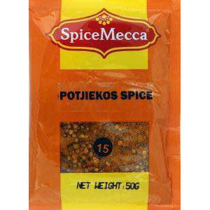 Spice Mecca Potjiekos Spice 50g (15) - BalmoralOnline - Groceries