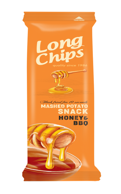 Long Chips Honey Bbq 75g