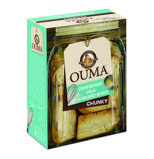 Ouma Condensed Milk Flavoured Rusks Box 450G