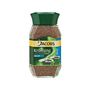 Jacobs Kronung Decaf Coffee Jar 100g - BalmoralOnline - Groceries