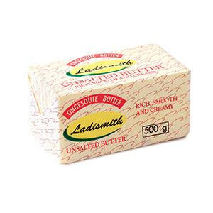 Ladismith Butter Unsalted 500g
