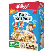 Kelloggs Rice Krispies Cereal Box 600g