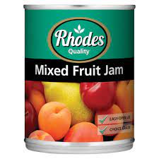 Rhodes Jam Cup Mix Fruit Jam 450g