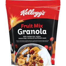 Kelloggs Granola Fruit Mix 750G