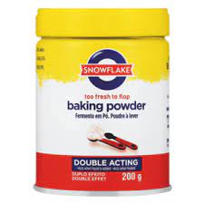 Snowflake Baking Powder tin 200G