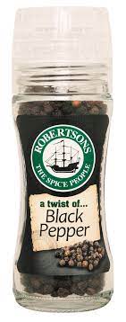 Robertsons Black Peppercorns 57g