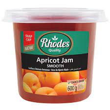 Rhodes Apricot Jam 600g cup