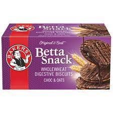 Bakers Betta snack Choc&Oats 200g
